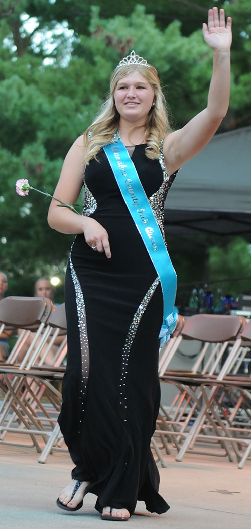Represents Allamakee County in Iowa State Fair Queen competition